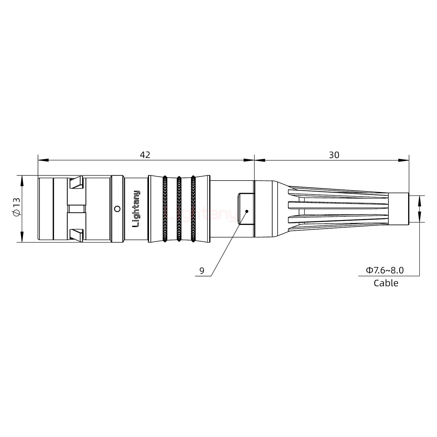 FGG.1K.005.CLAK80Z推拉自鎖帶護(hù)套直式插頭