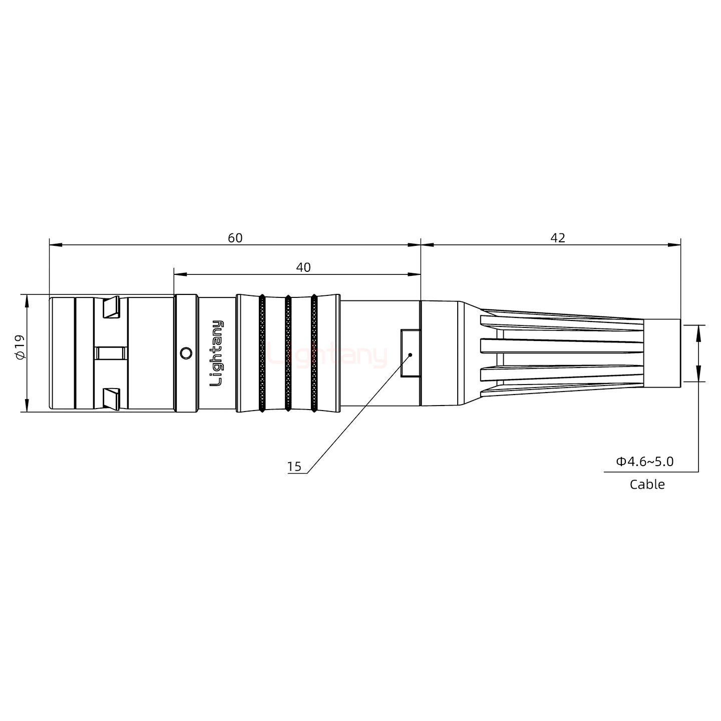 FGG.3K.014.CLAC50Z推拉自鎖帶護(hù)套直式插頭